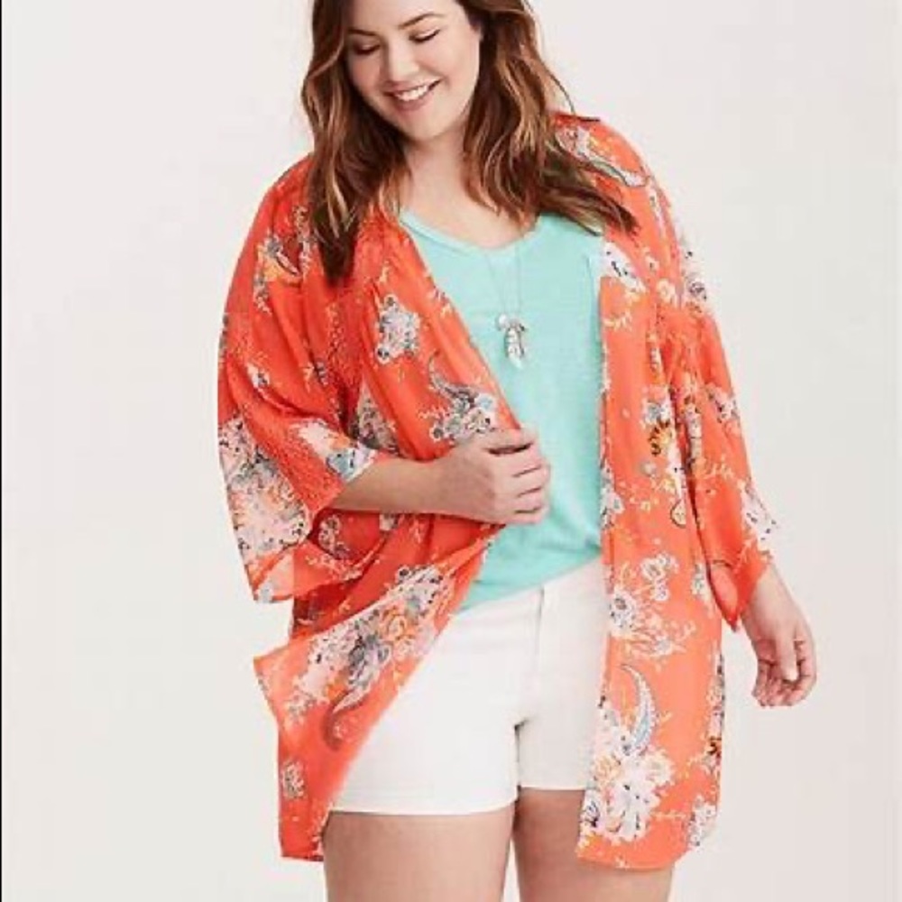 Torrid Kimono Size 3/4